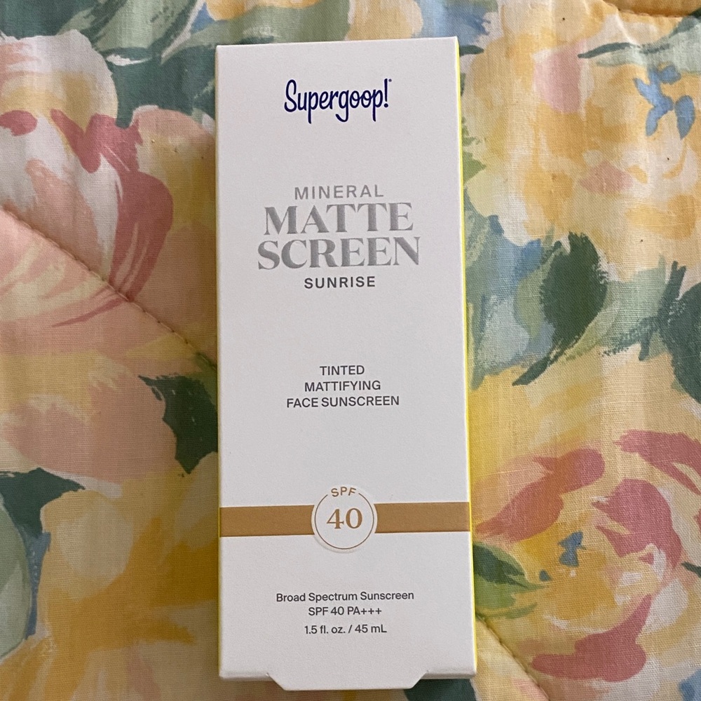 Supergoop! Mineral Matte Screen SPF 40 Tinted - Sunrise